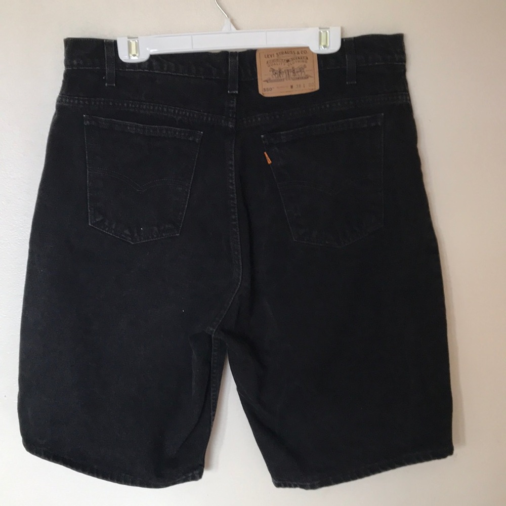 Levi’s vintage orange tag denim shorts